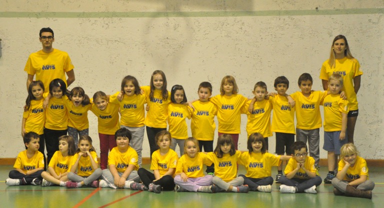 mini volley piccoli